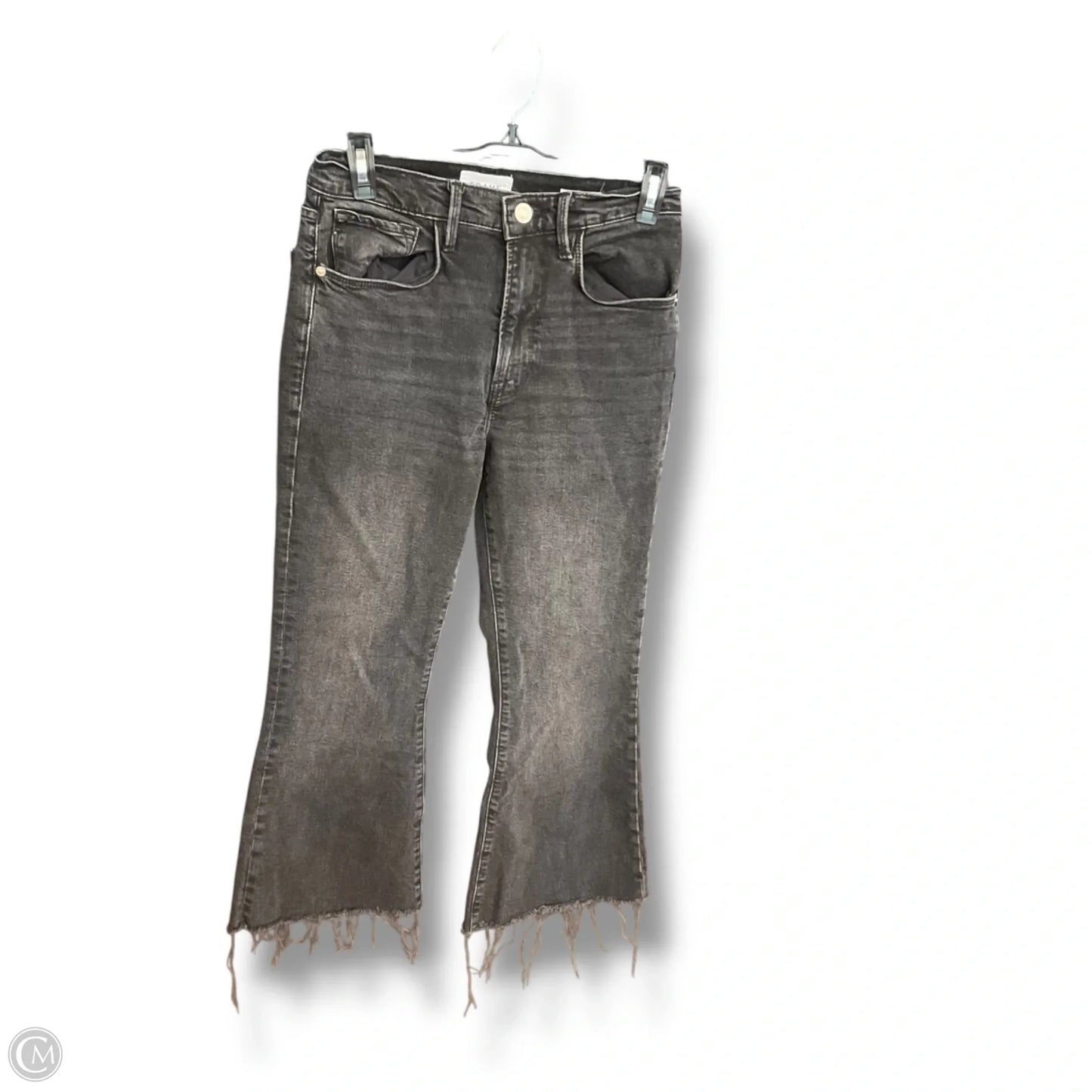 Jeans Boot Cut By Frame In Black, Size: 2