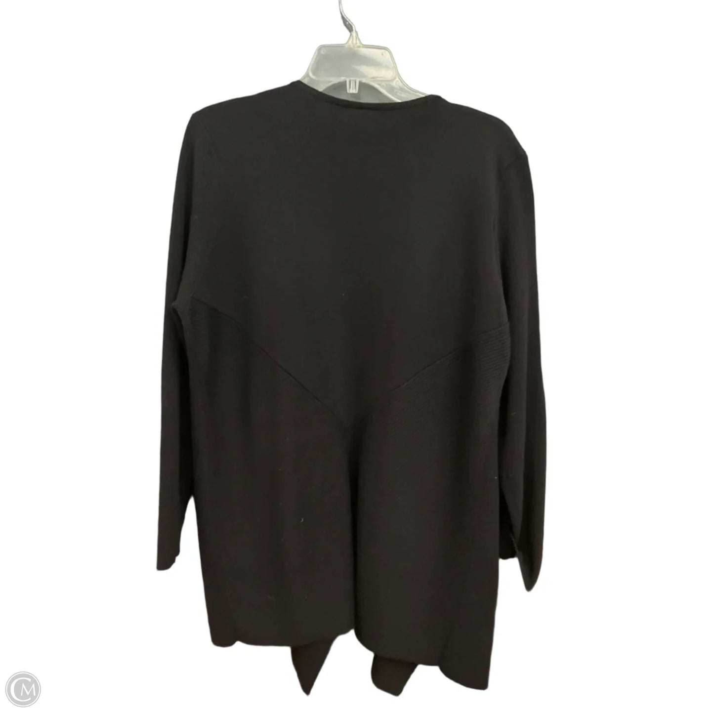 Cardigan By Calvin Klein In Black, Size: 2x