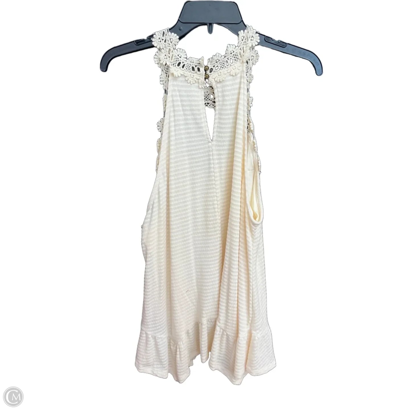 Top Sleeveless By Maurices In Cream, Size: Xl