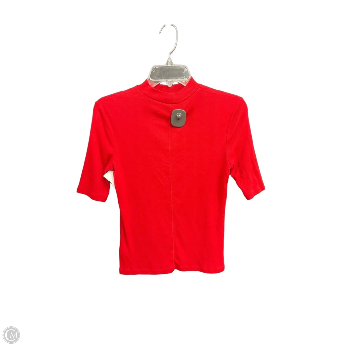 Top Long Sleeve By A New Day In Red, Size: Xs