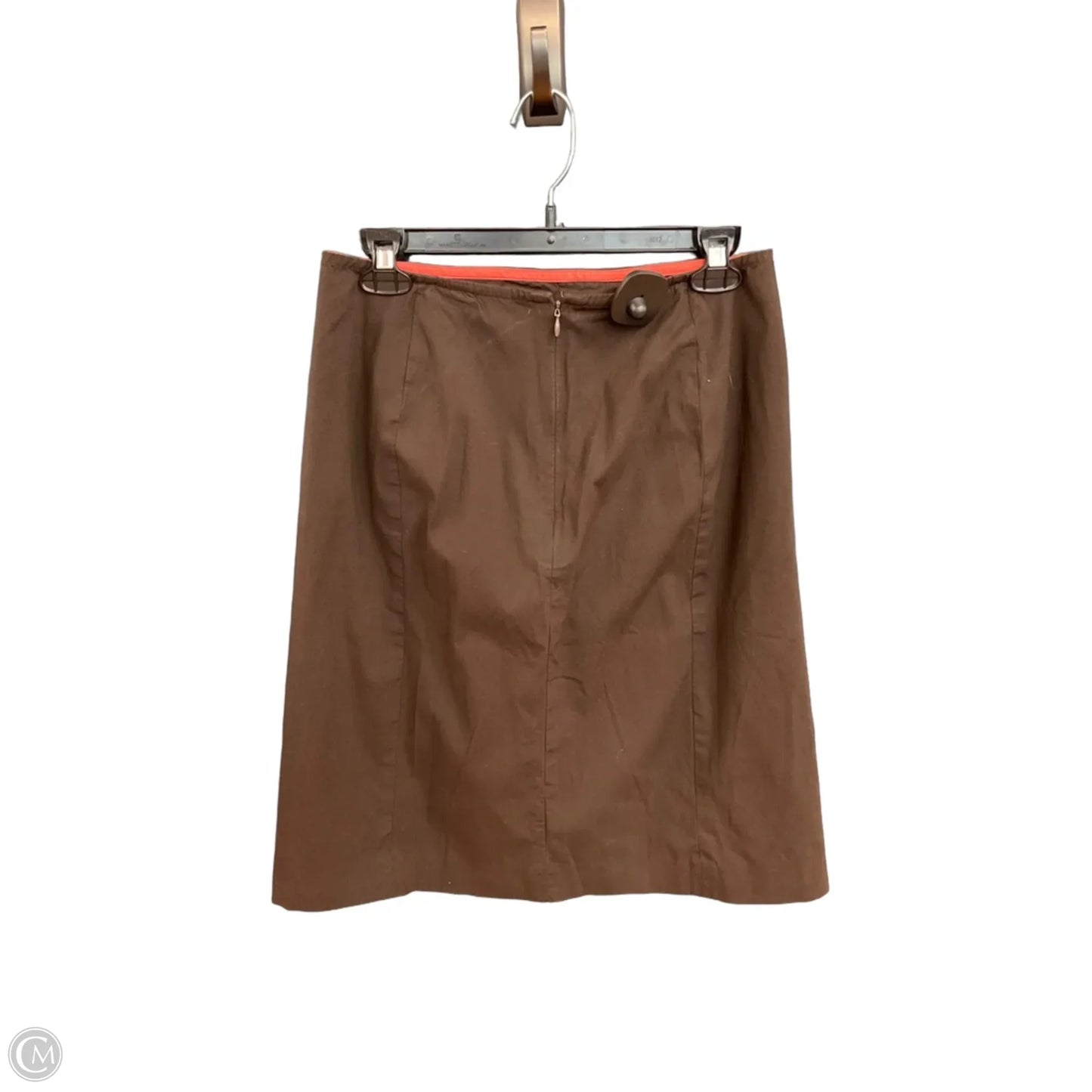 Skirt Midi By Ann Taylor In Brown, Size: 8