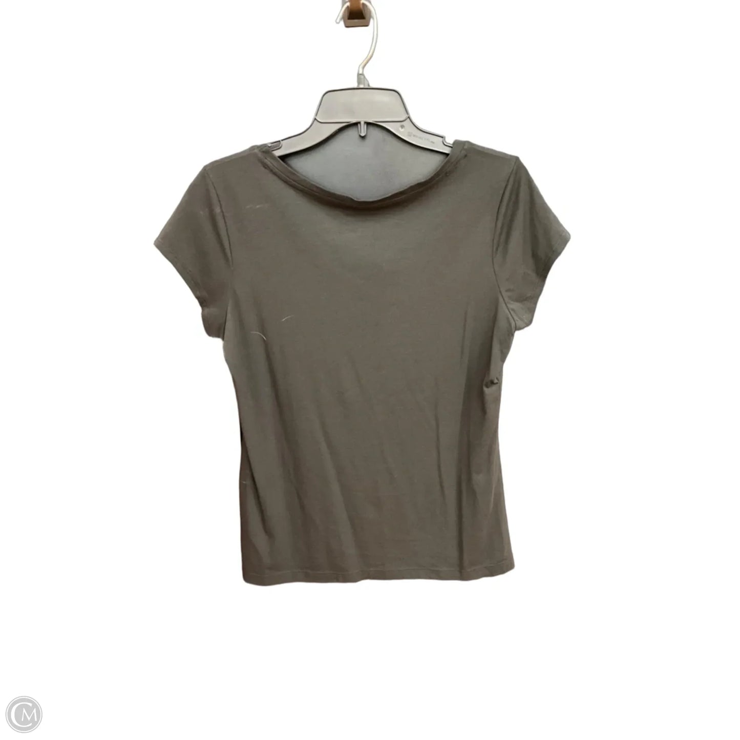 Top Short Sleeve By Tahari In Black, Size: M