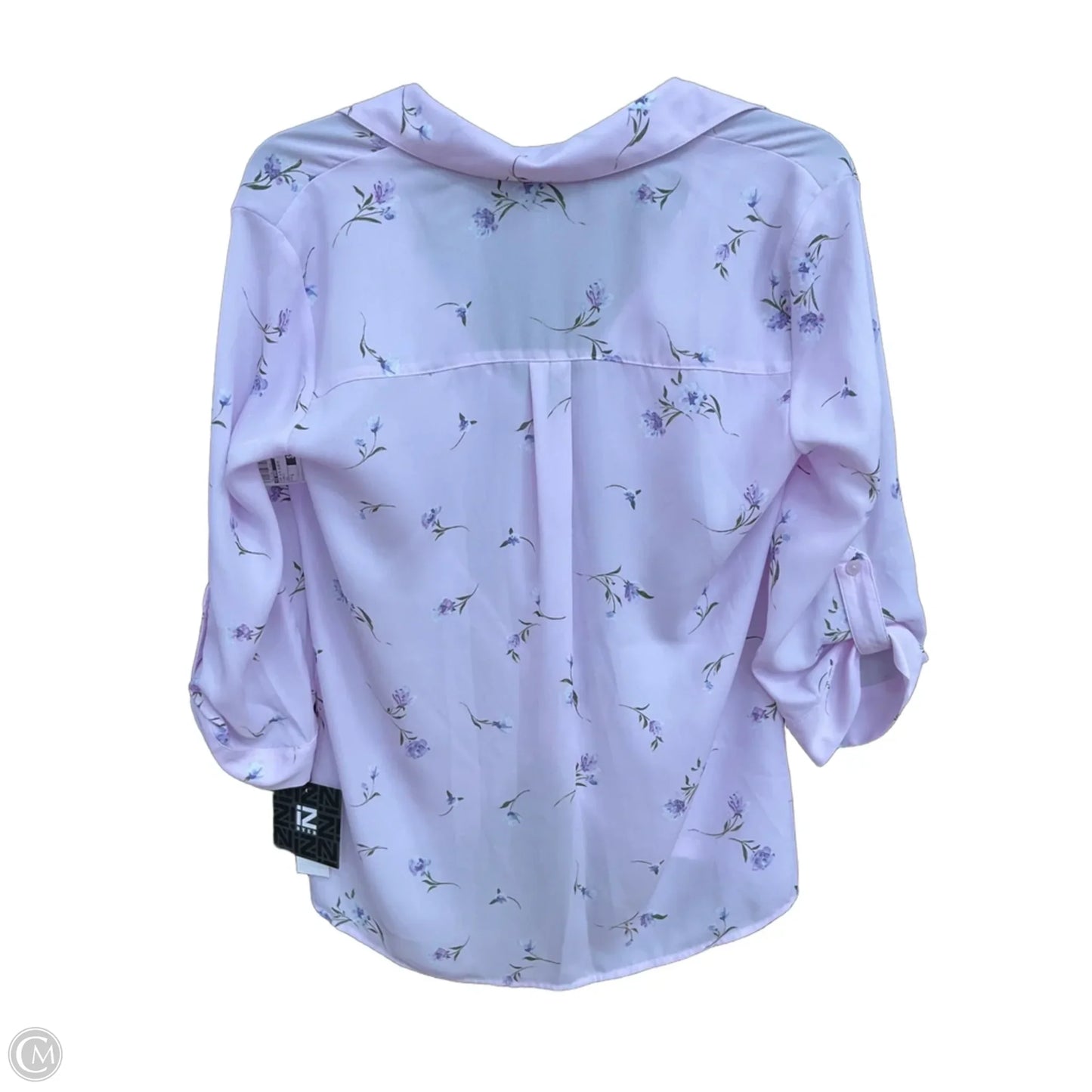 Top 3/4 Sleeve By Iz Byer In Purple, Size: S