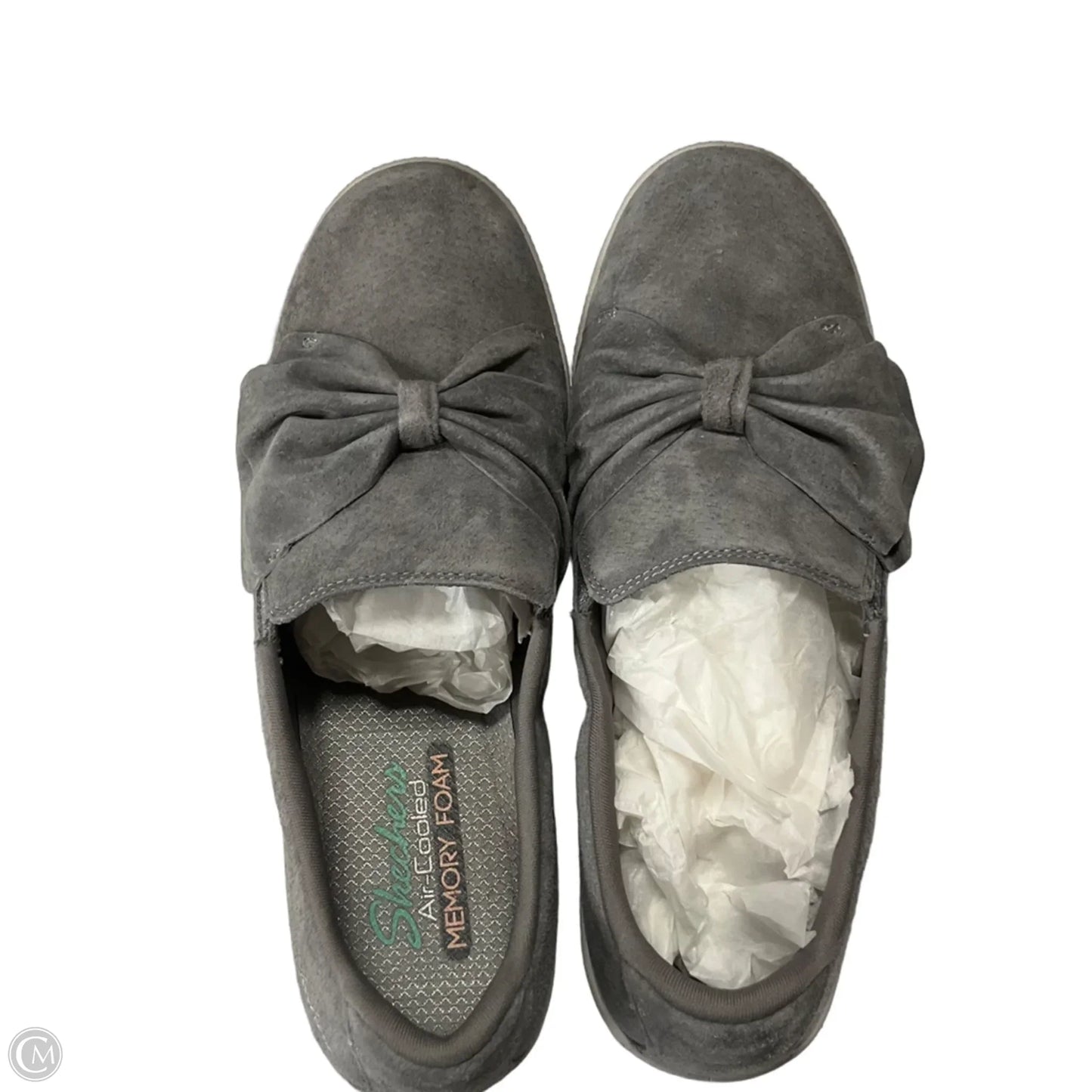 Shoes Flats By Skechers In Grey, Size: 8