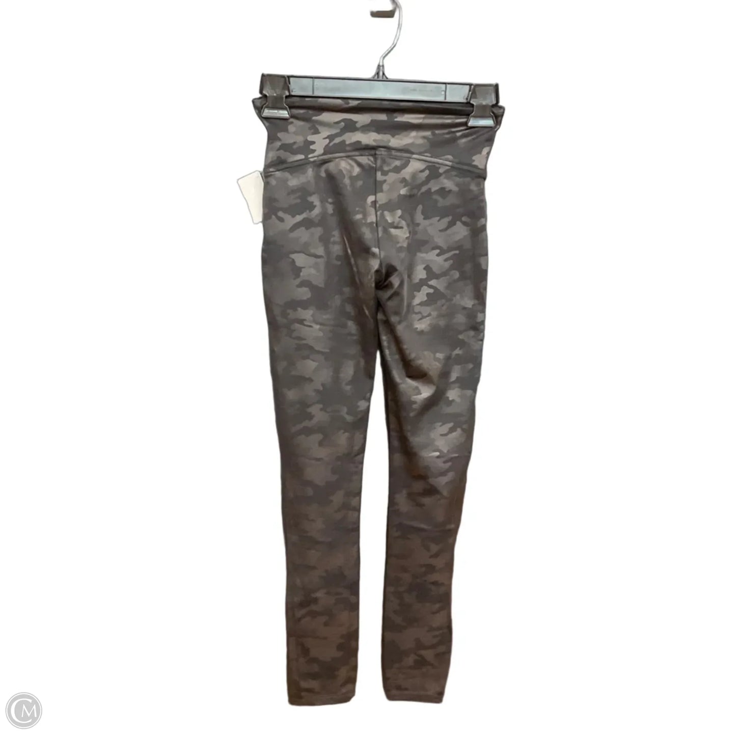 Athletic Leggings By Spanx In Camouflage Print, Size: 4