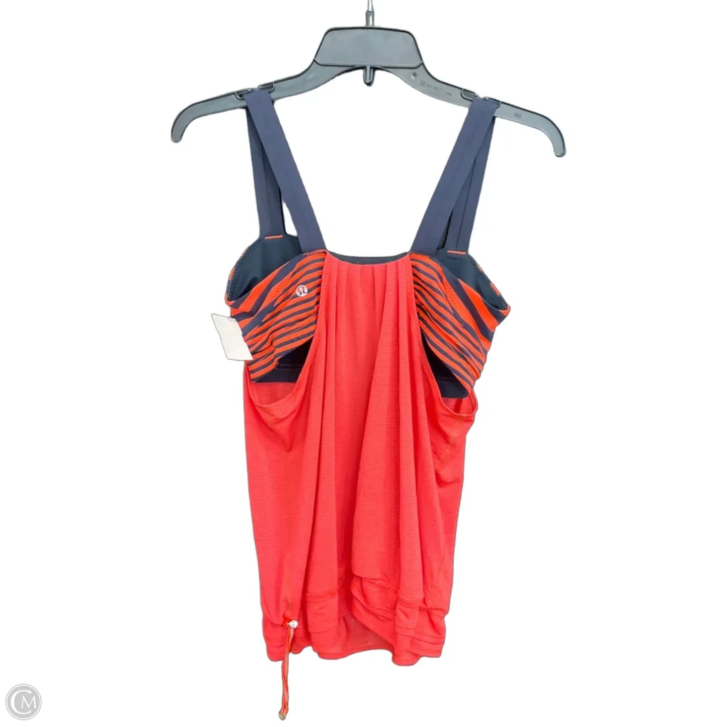 Athletic Tank Top By Lululemon In Orange, Size: 8