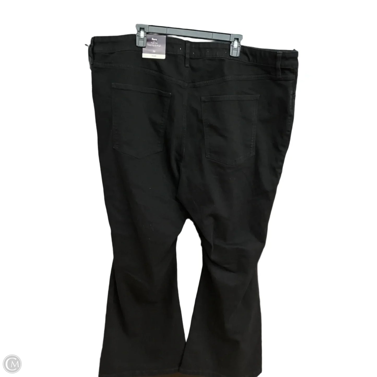 Jeans Flared By Ava & Viv In Black, Size: 26