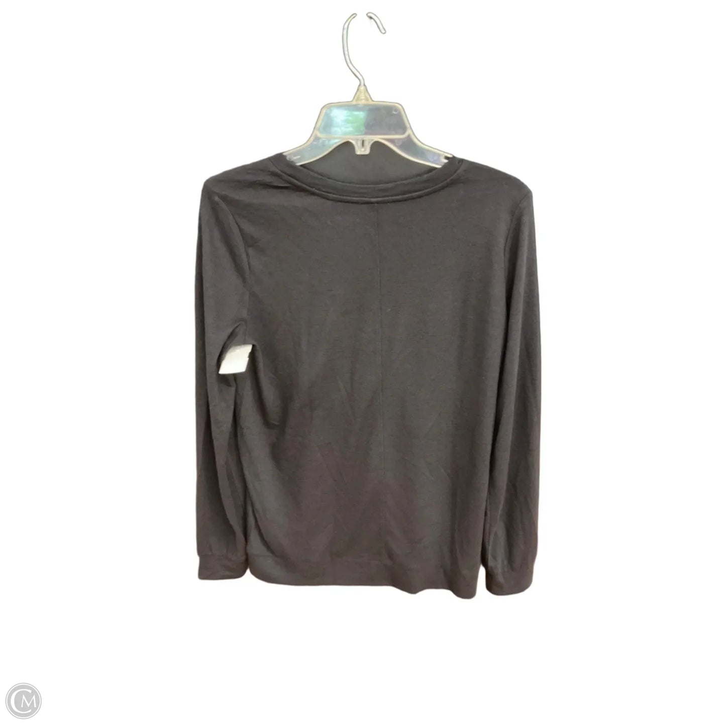 Top Long Sleeve By Loft In Black, Size: S