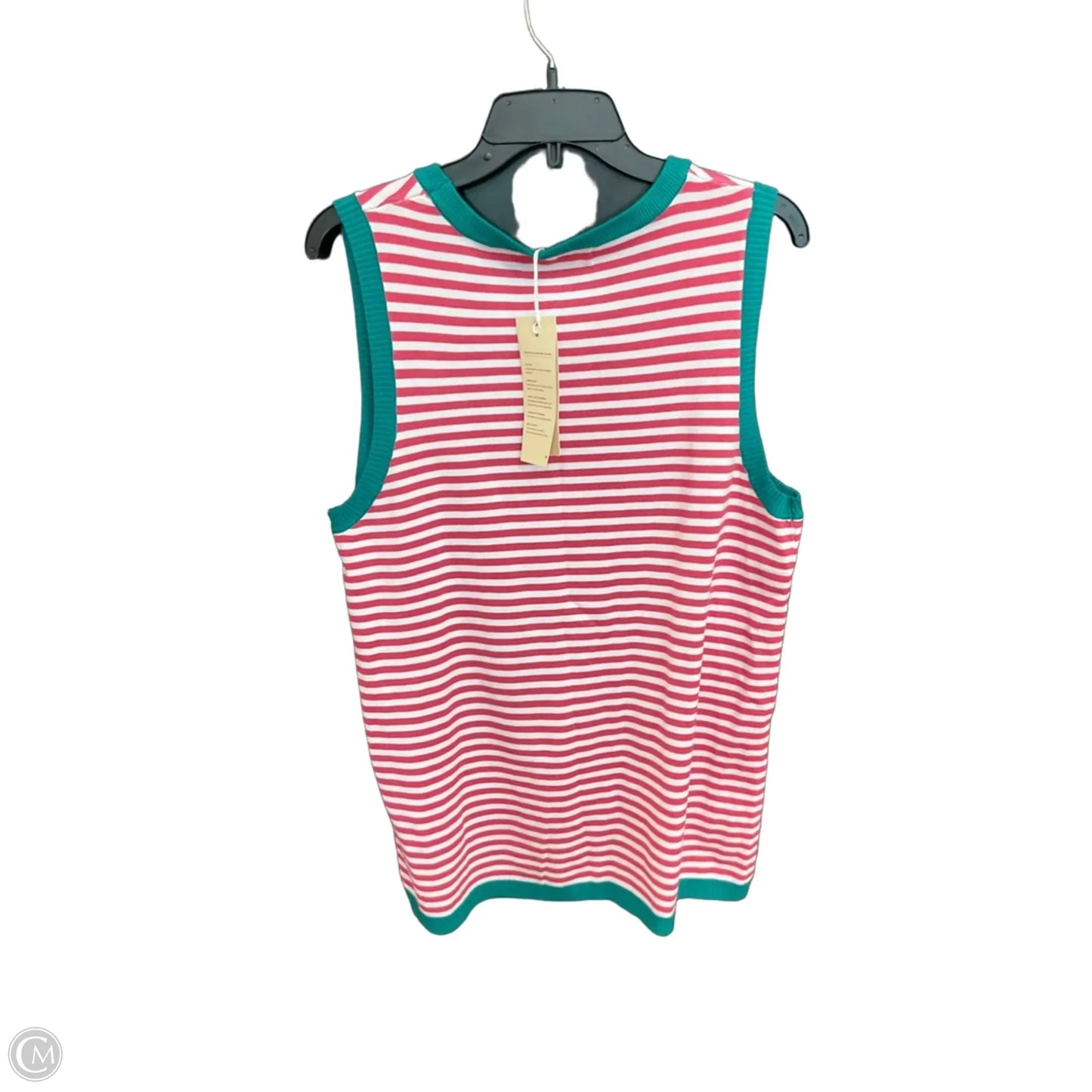 Top Sleeveless By Dokotoo In Striped Pattern, Size: L