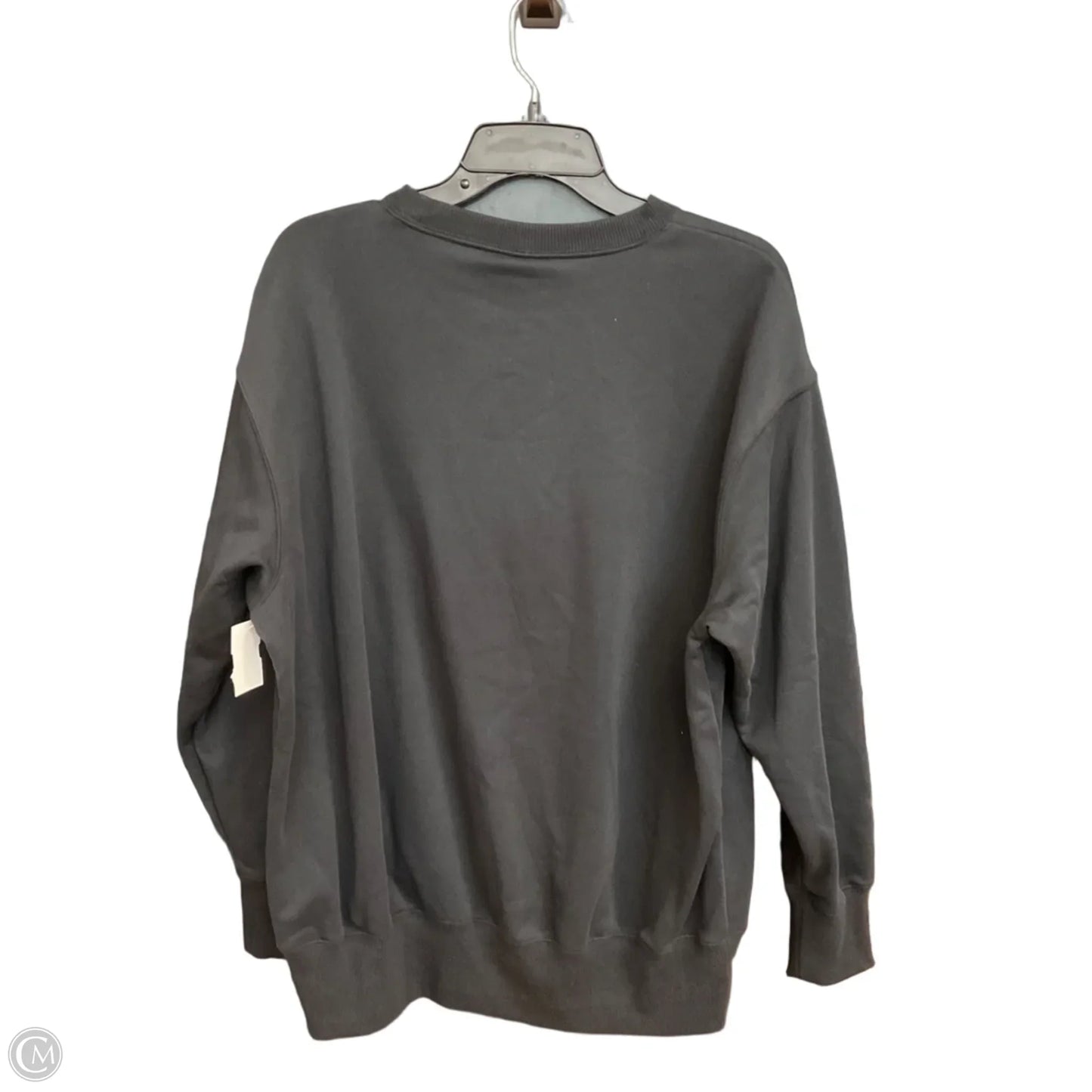 Athletic Sweatshirt Crewneck By Nike In Black, Size: S