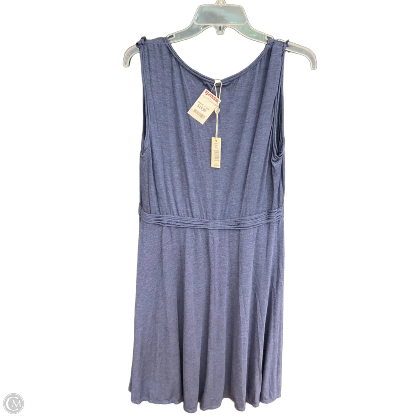 Dress Casual Maxi By Max Studio In Blue, Size: Xl