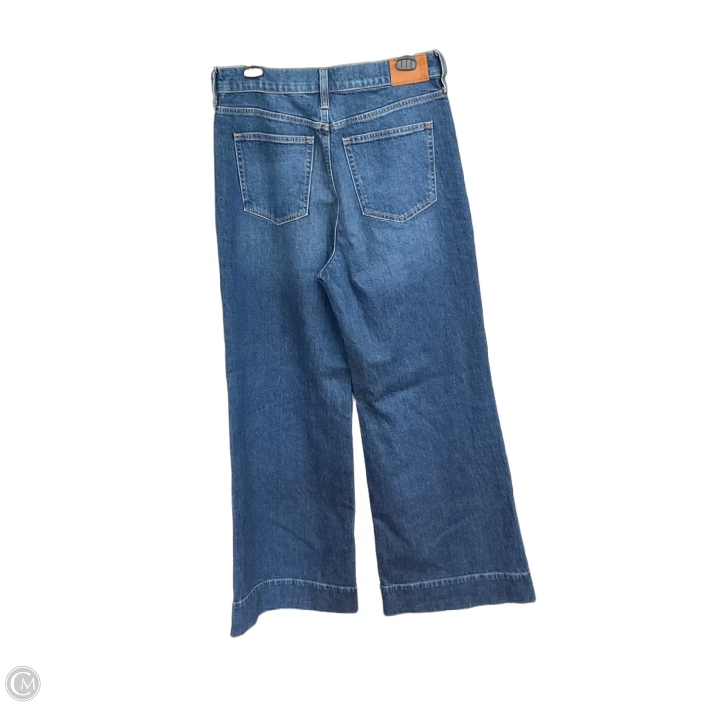 Jeans Wide Leg By J. Crew In Blue, Size: 8