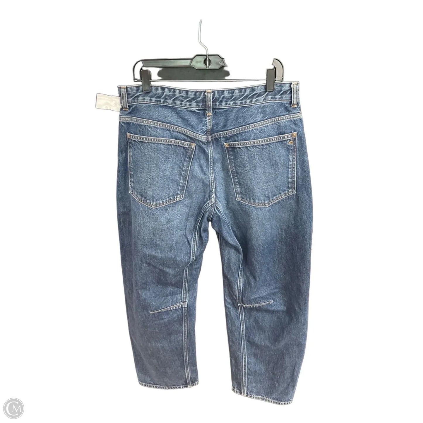 Jeans Straight By Madewell In Blue, Size: 10l