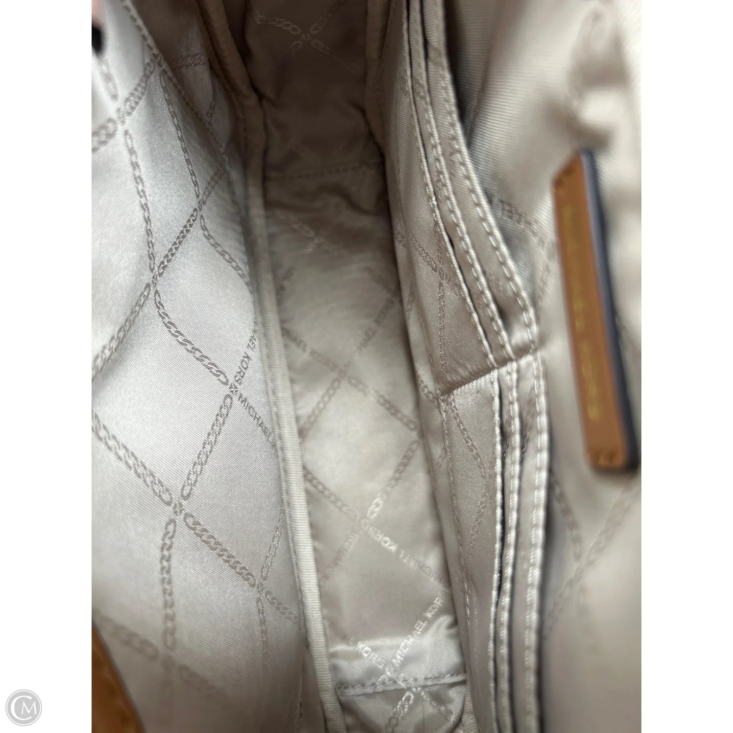 Handbag Leather By Michael By Michael Kors, Size: Medium