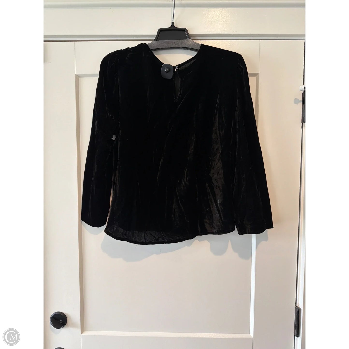Top Long Sleeve By J. Crew In Black, Size: Xl