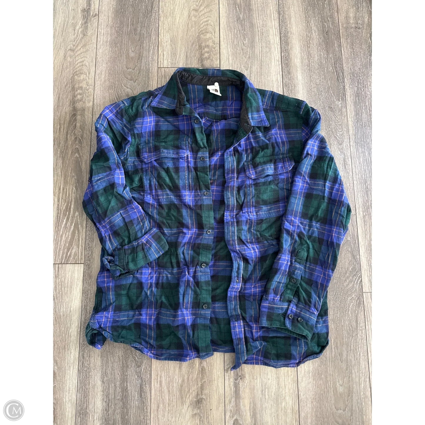 Top Long Sleeve By The North Face In Purple, Size: Xl