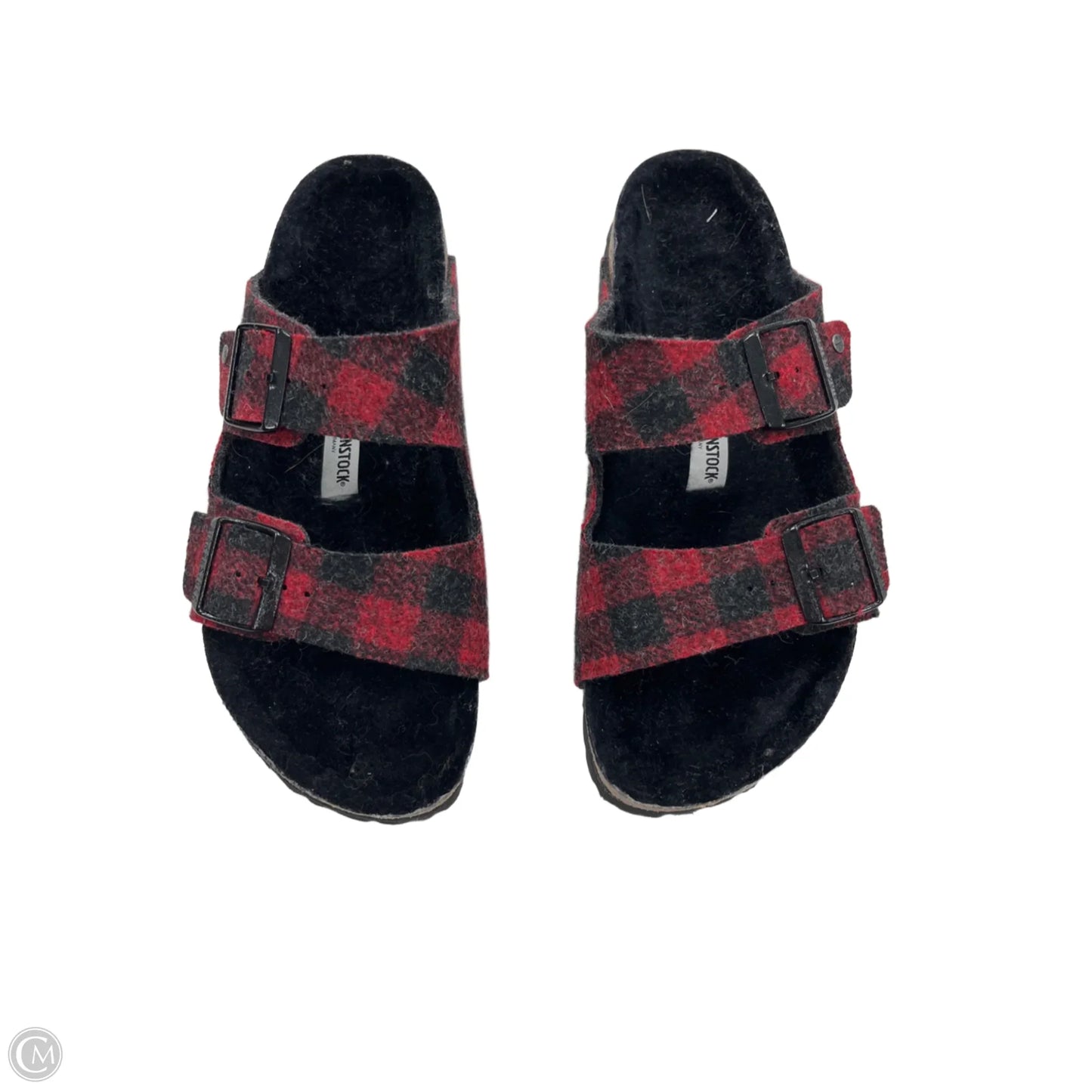 Sandals Flats By Birkenstock In Red, Size: 9