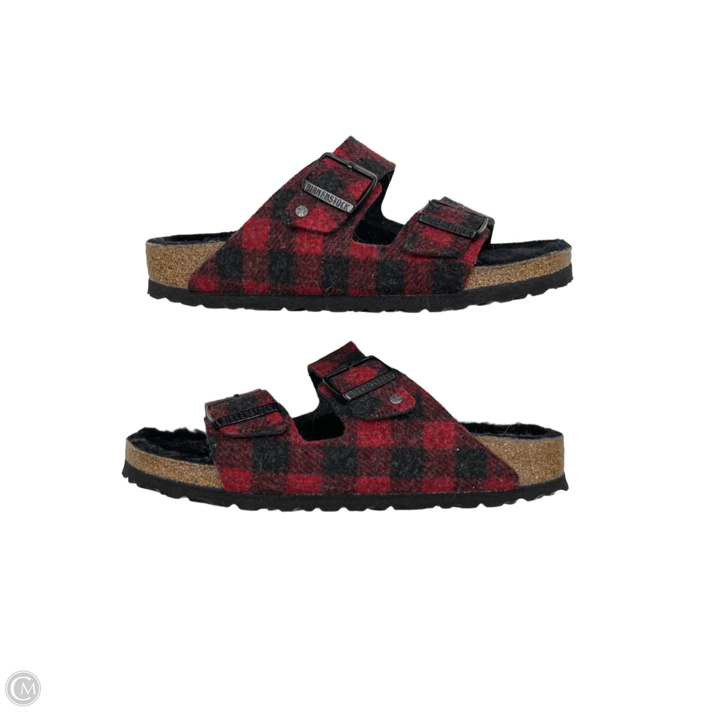 Sandals Flats By Birkenstock In Red, Size: 9