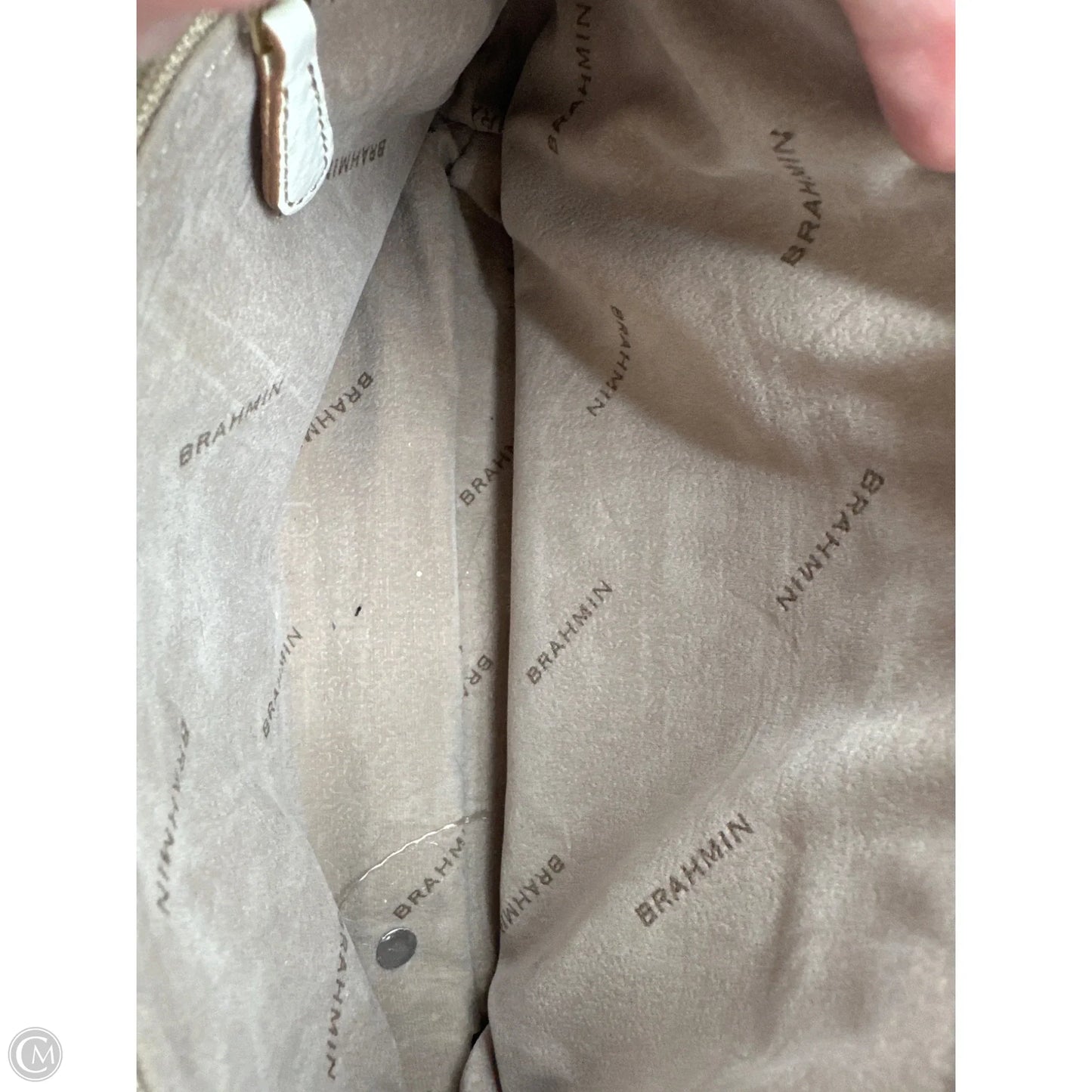 Handbag Designer By Brahmin, Size: Small