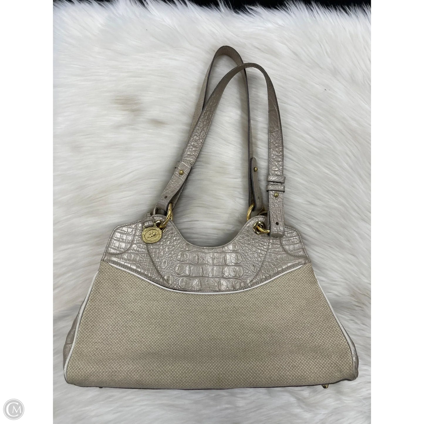 Handbag Designer By Brahmin, Size: Medium