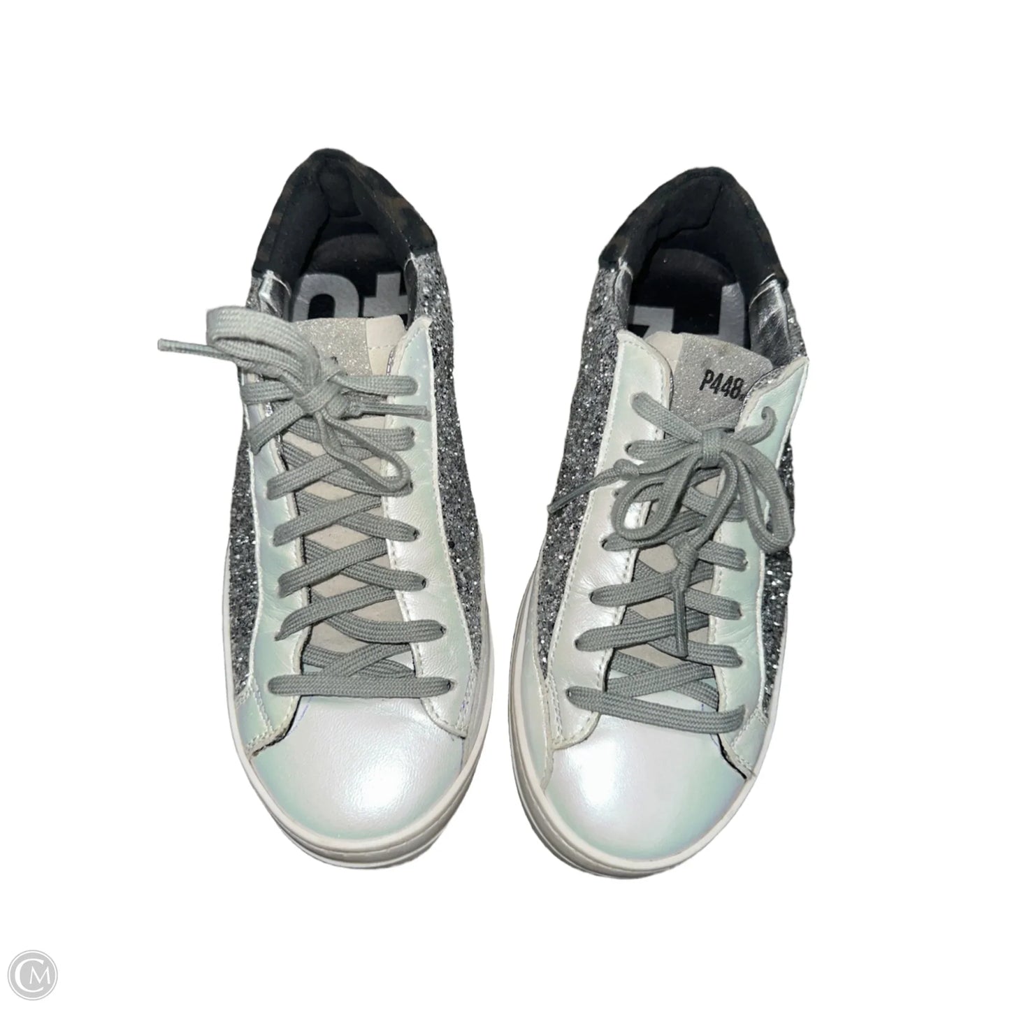 Shoes Sneakers By P448 In Silver, Size: 7