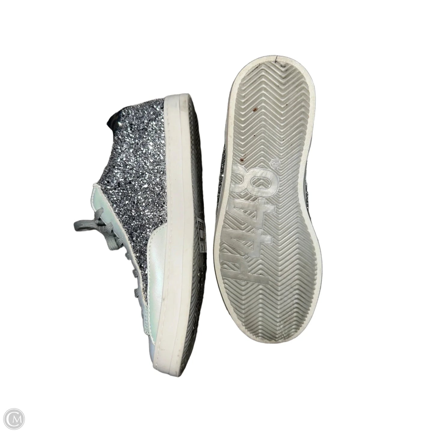 Shoes Sneakers By P448 In Silver, Size: 7