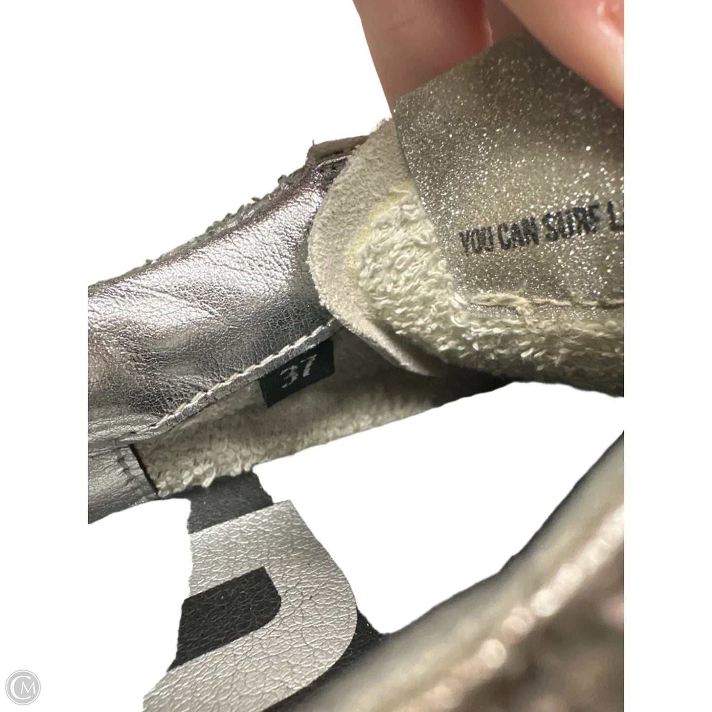 Shoes Sneakers By P448 In Silver, Size: 7