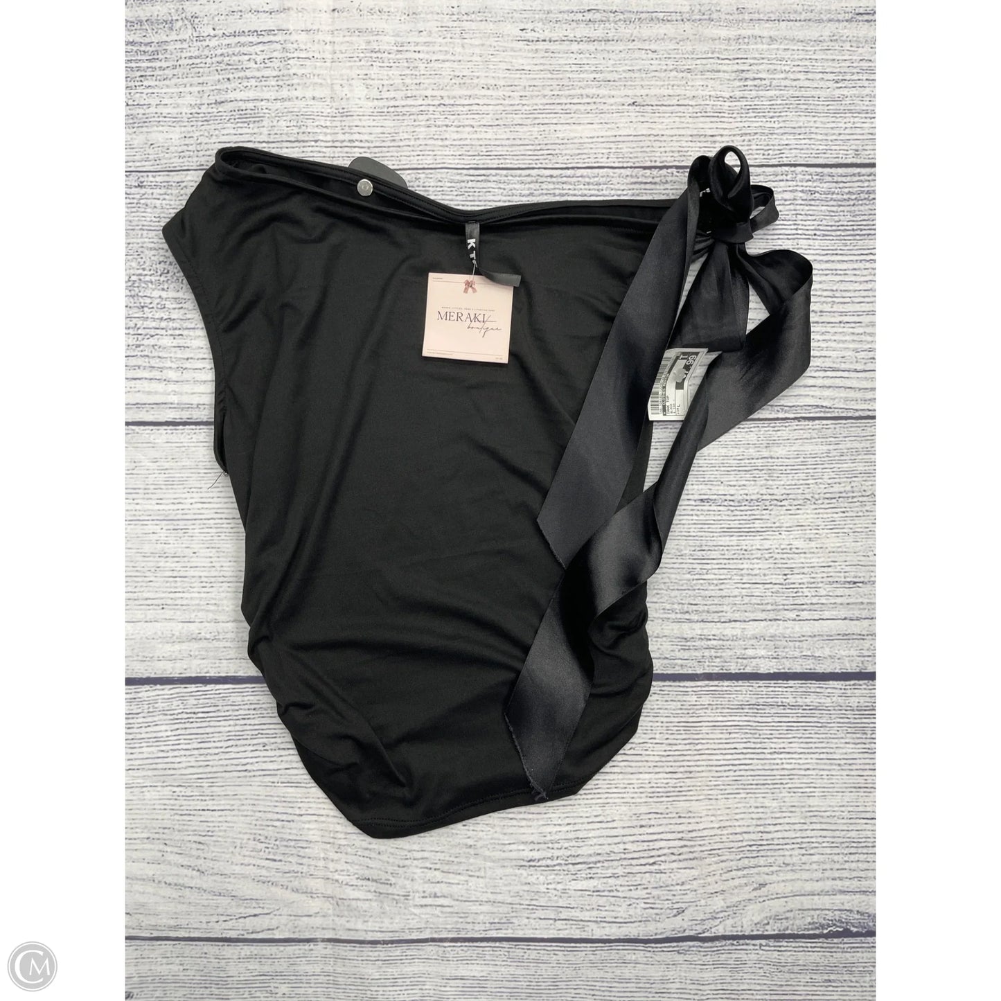 Tank Top By Clothes Mentor In Black, Size: L