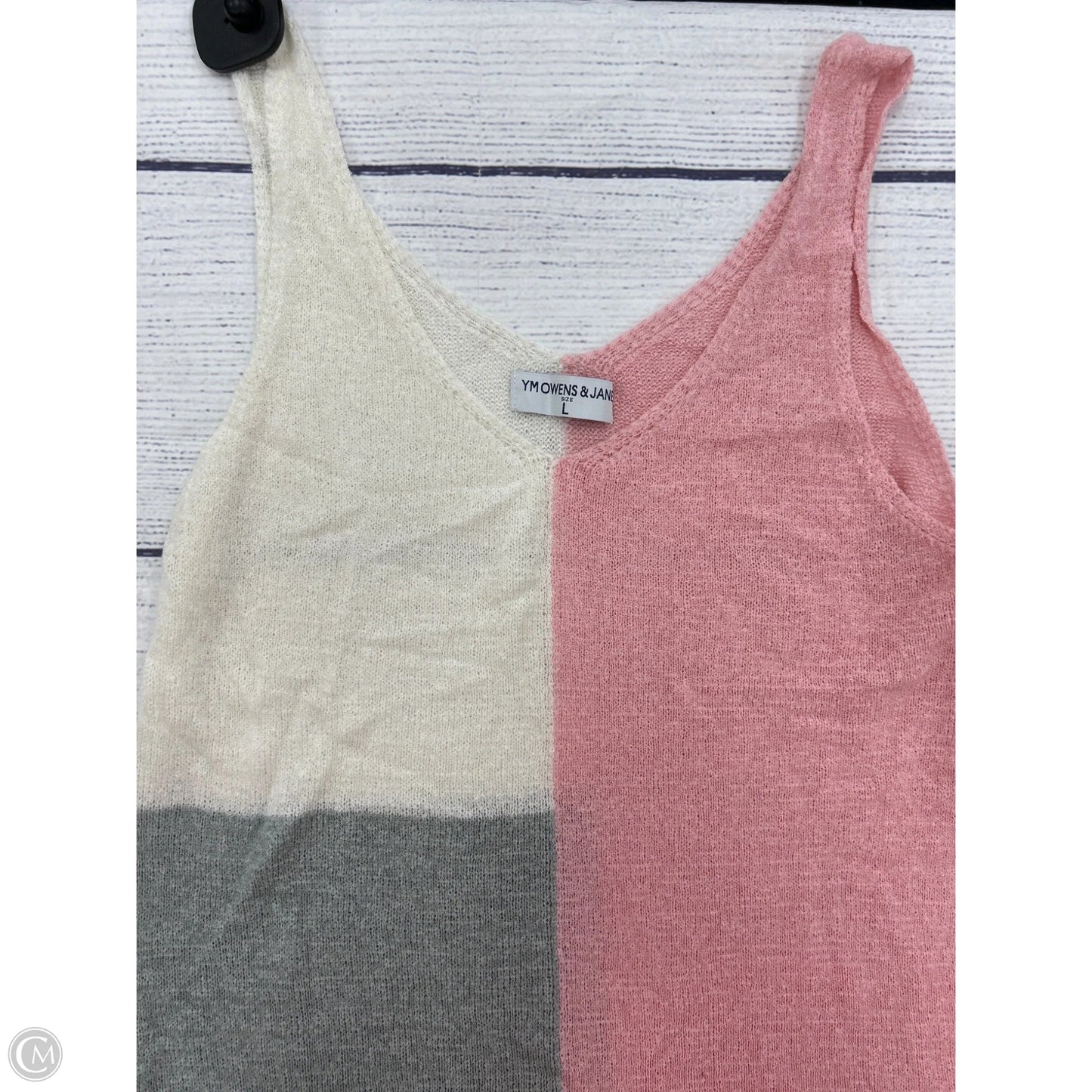 Tank Top By Clothes Mentor In Pink, Size: L
