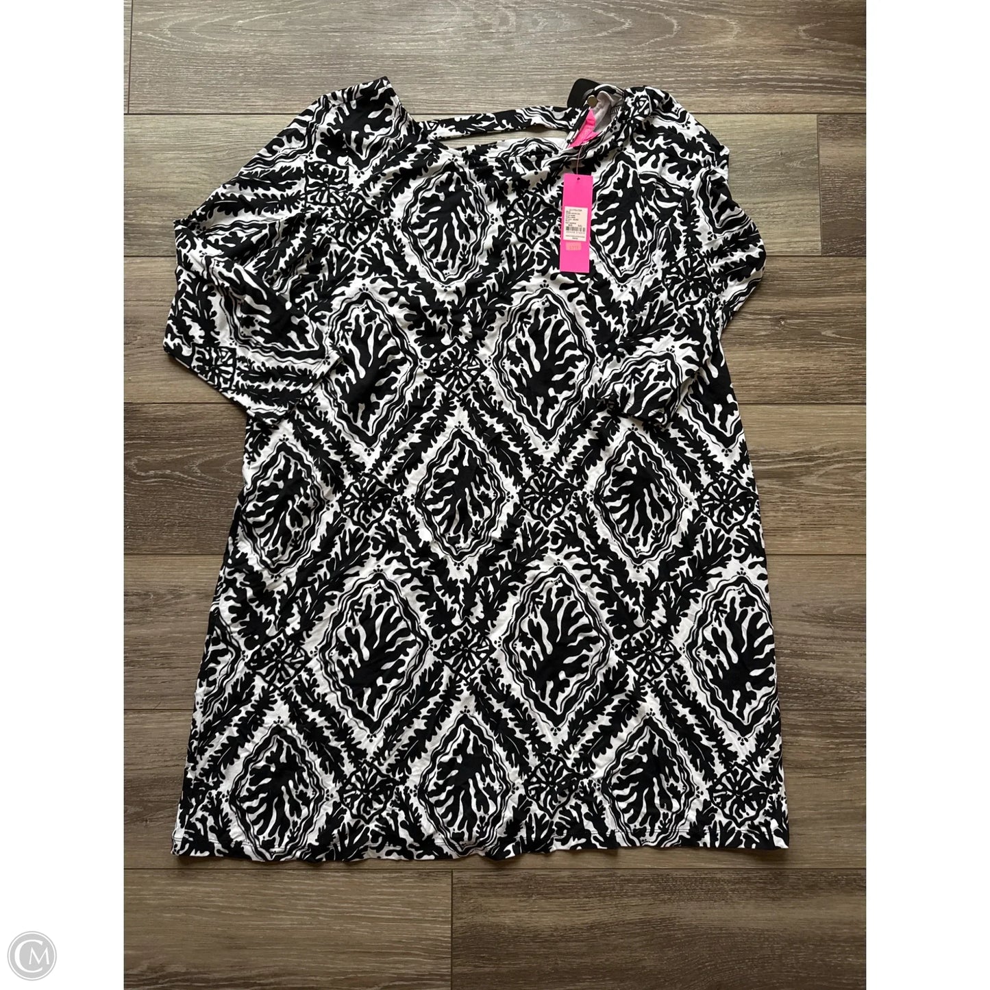 Dress Designer By Lilly Pulitzer In Black, Size: 1x