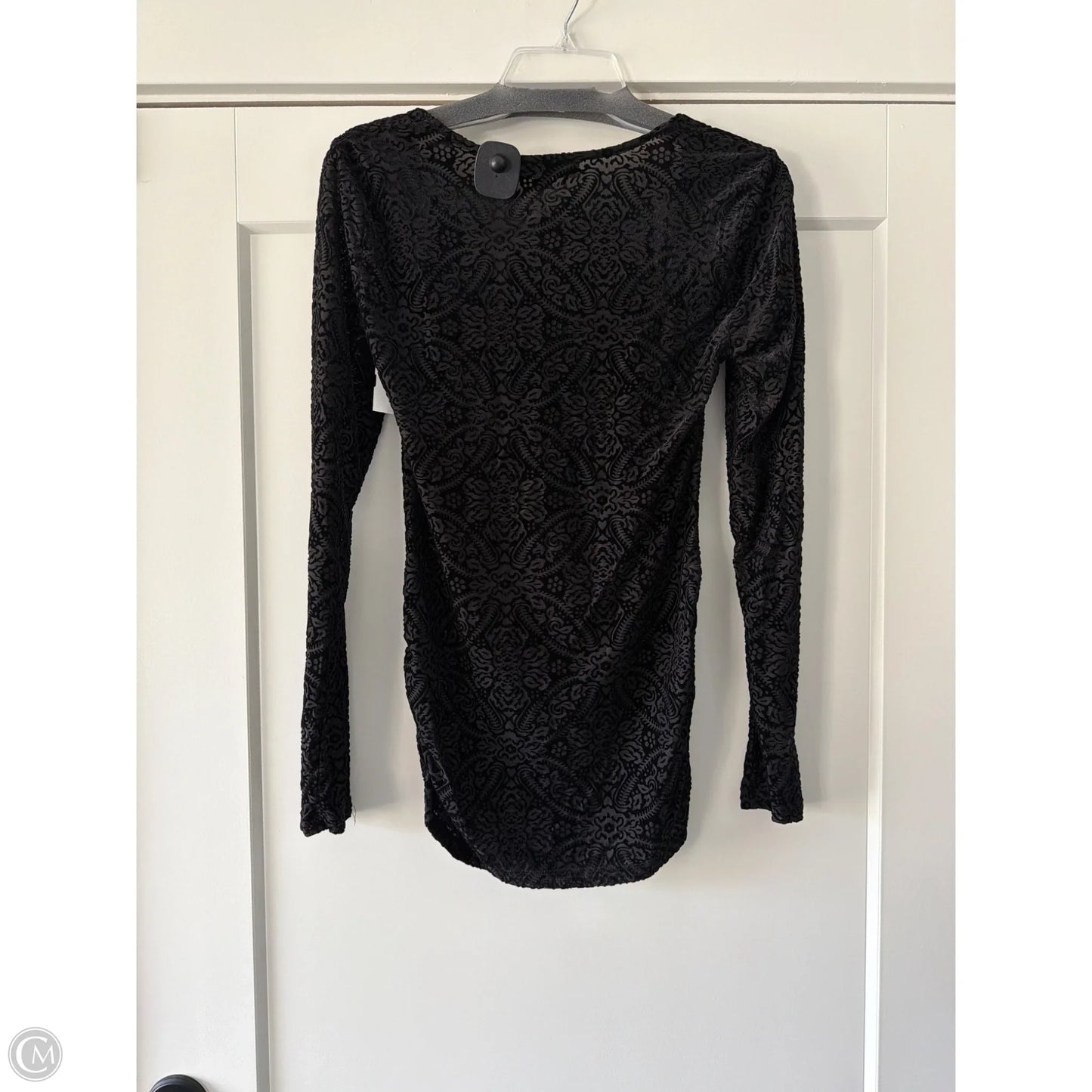 Top Long Sleeve By Loft In Black, Size: M