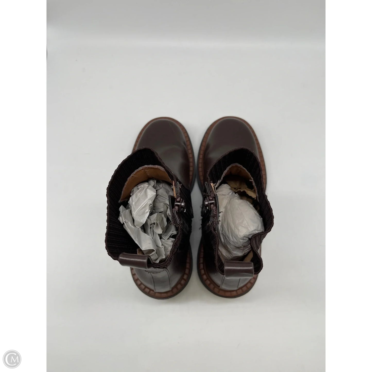 Boots Ankle Heels By Universal Thread In Brown, Size: 7.5