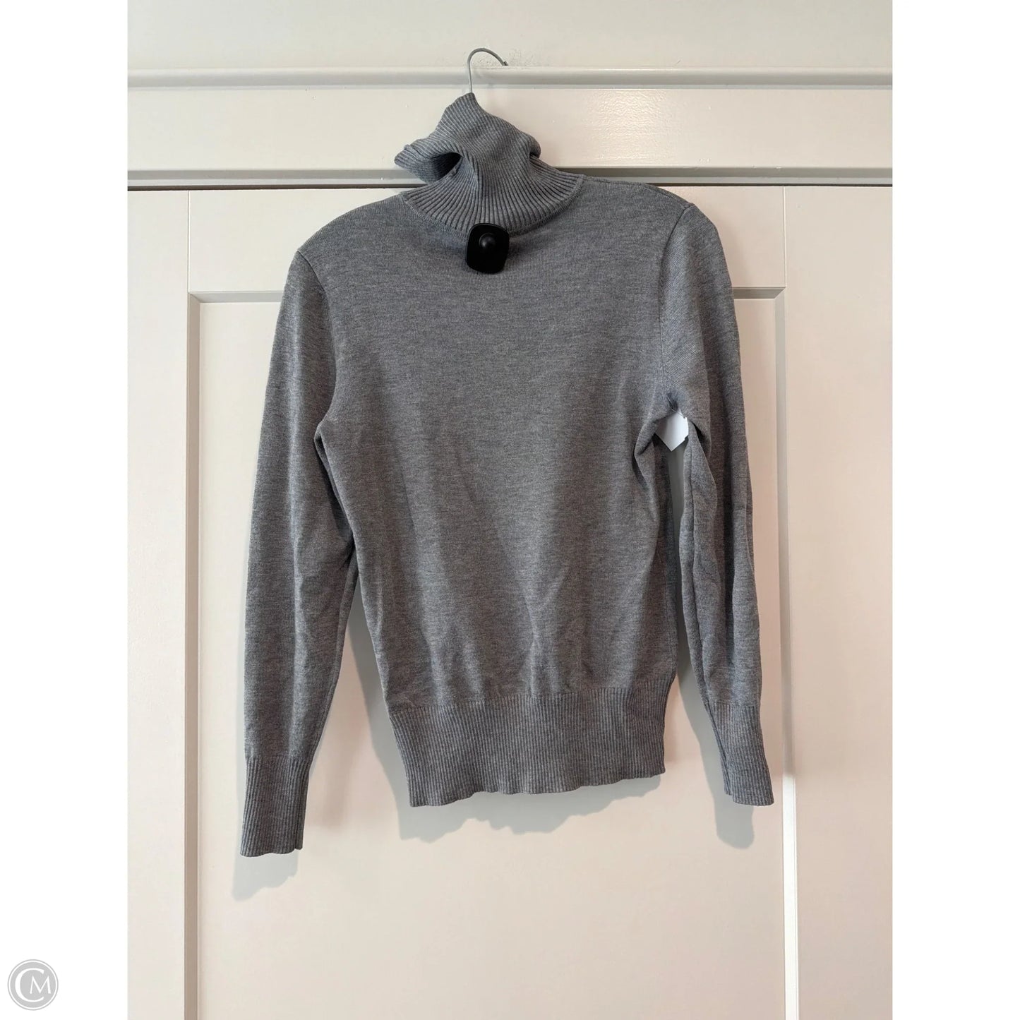 Top Long Sleeve Basic By Time And Tru In Grey, Size: S