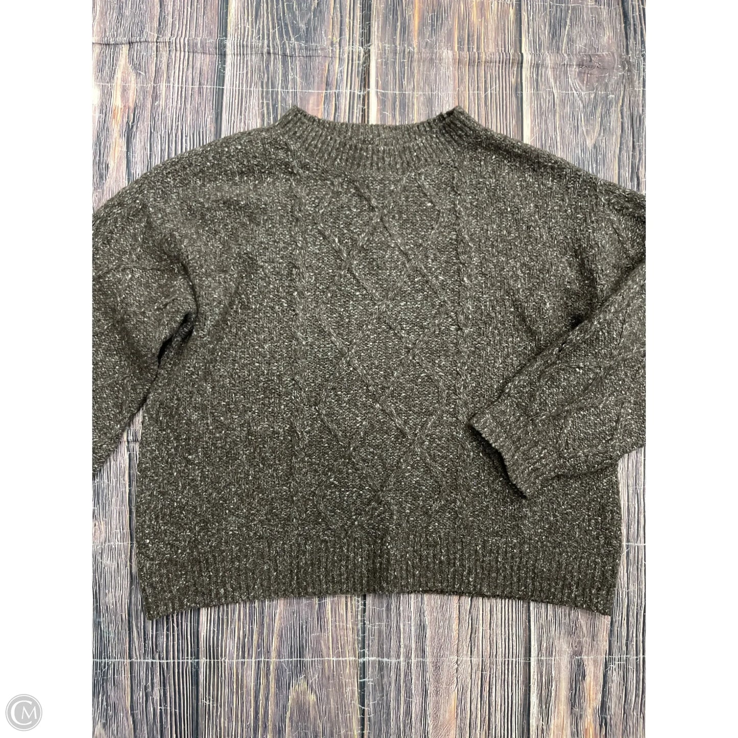 Sweater By Lucky Brand In Brown, Size: L