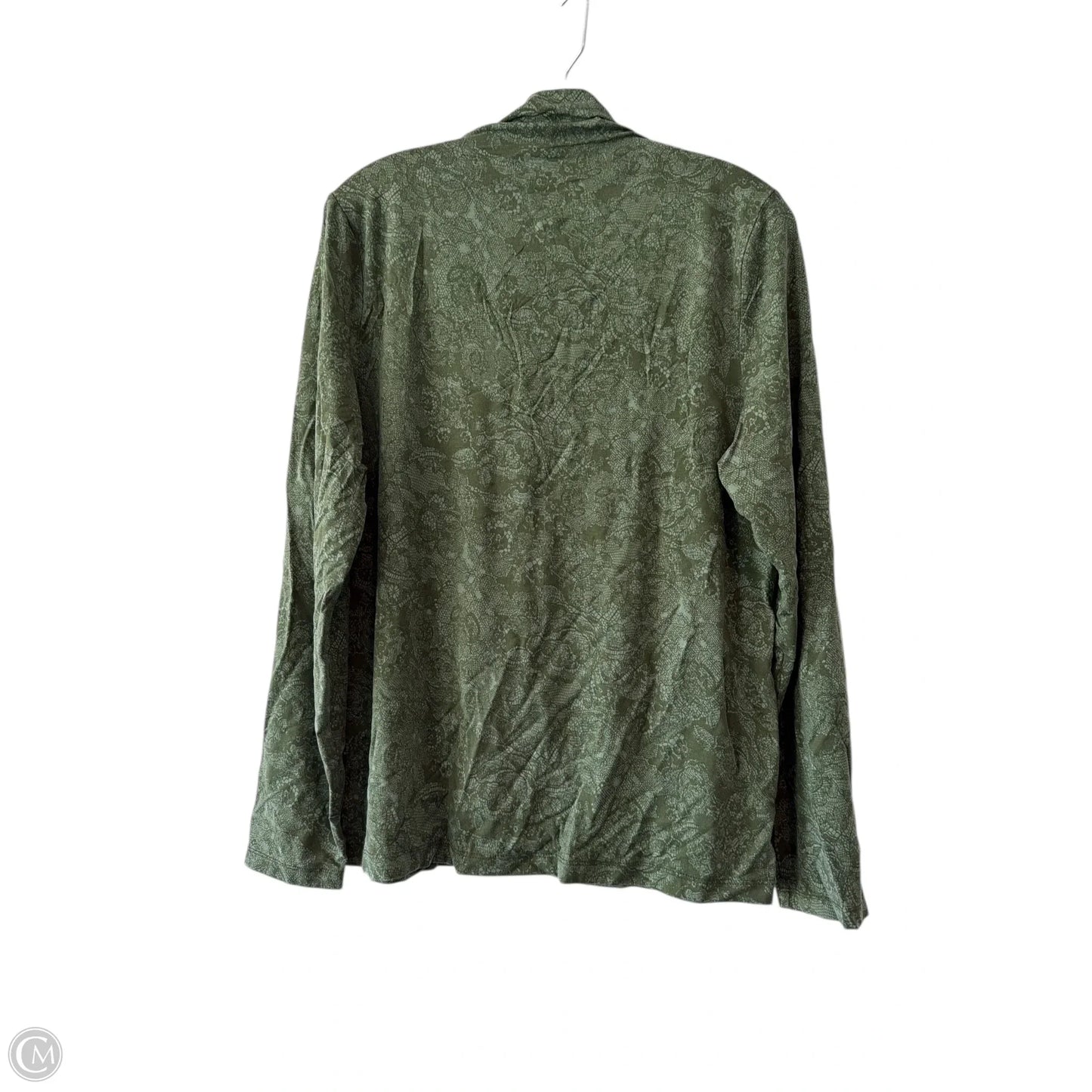 Top Sleeveless By Loft In Green, Size: Xl