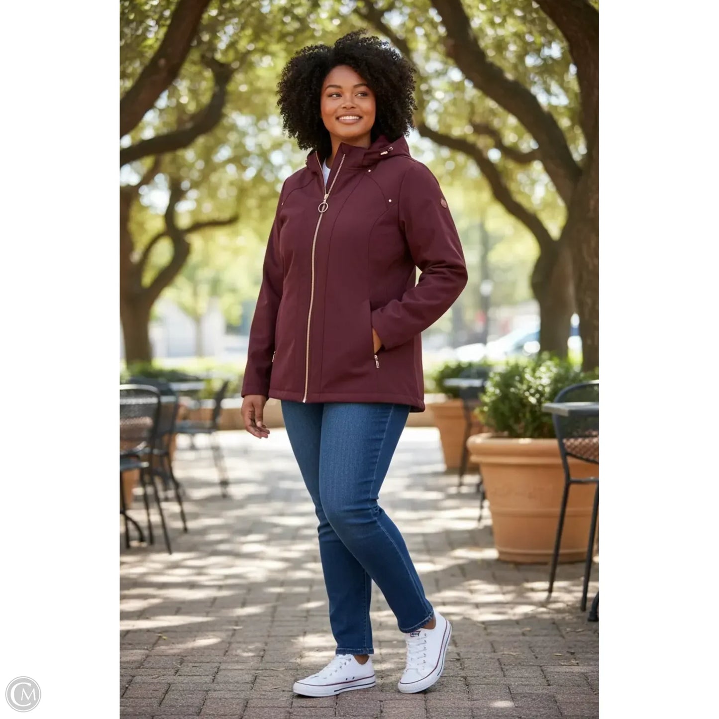 Jacket Utility By Zero Xposure In Purple, Size: 1x