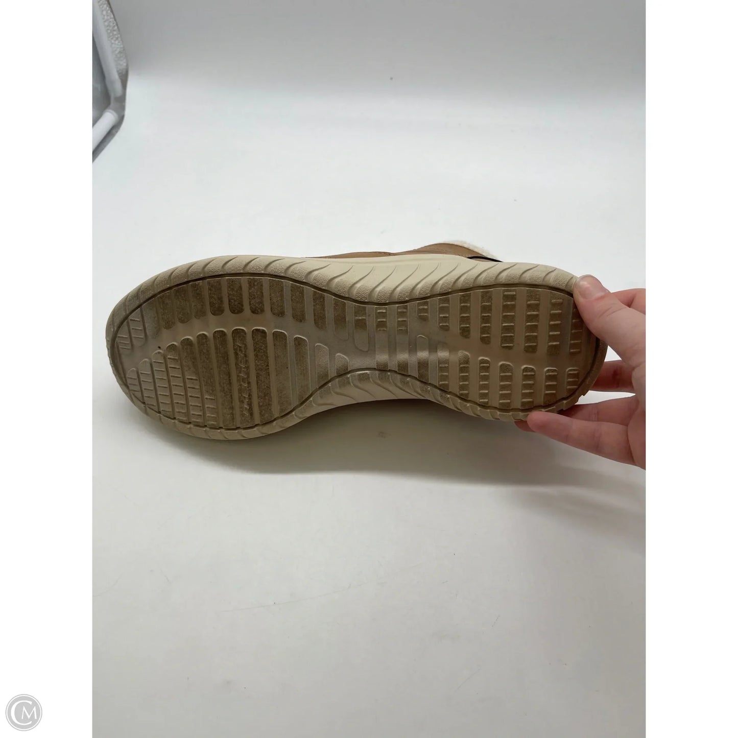 Boots Ankle Flats By Skechers In Brown, Size: 9