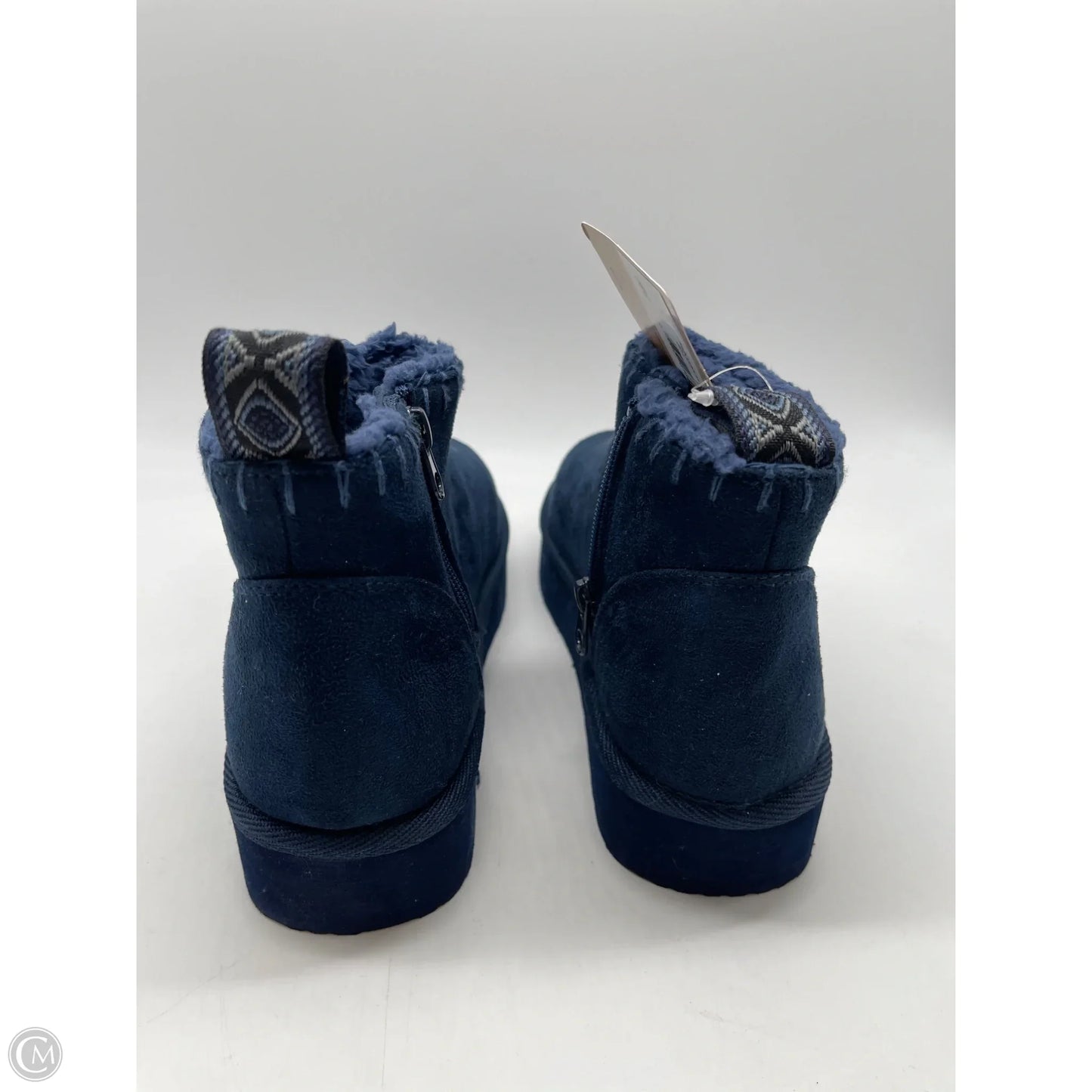 Boots Ankle Flats By Muk Luks In Navy, Size: 6