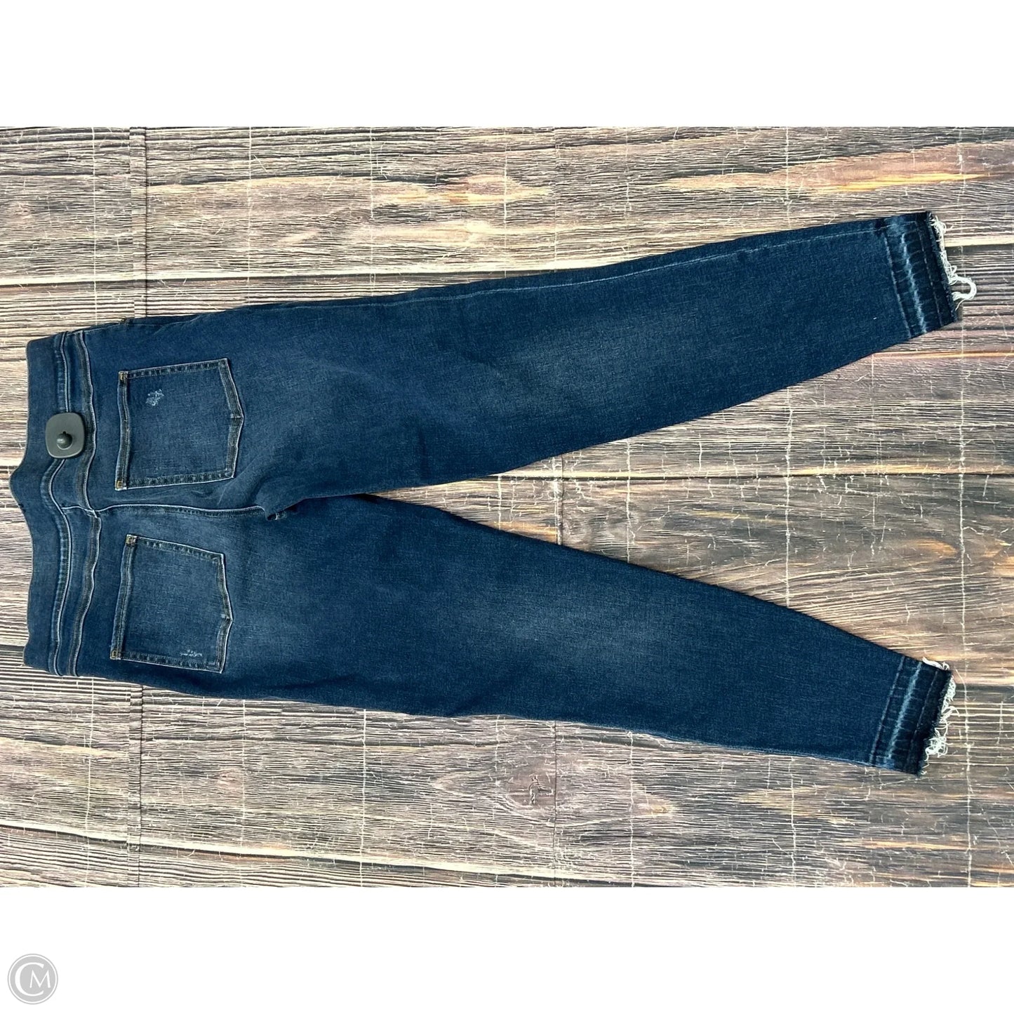 Jeans Jeggings By Spanx In Blue Denim, Size: L