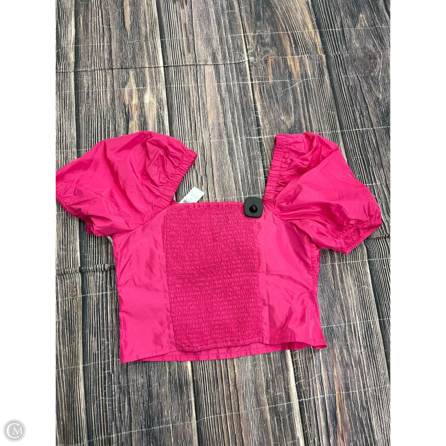 Top Short Sleeve By Loft In Pink, Size: 10