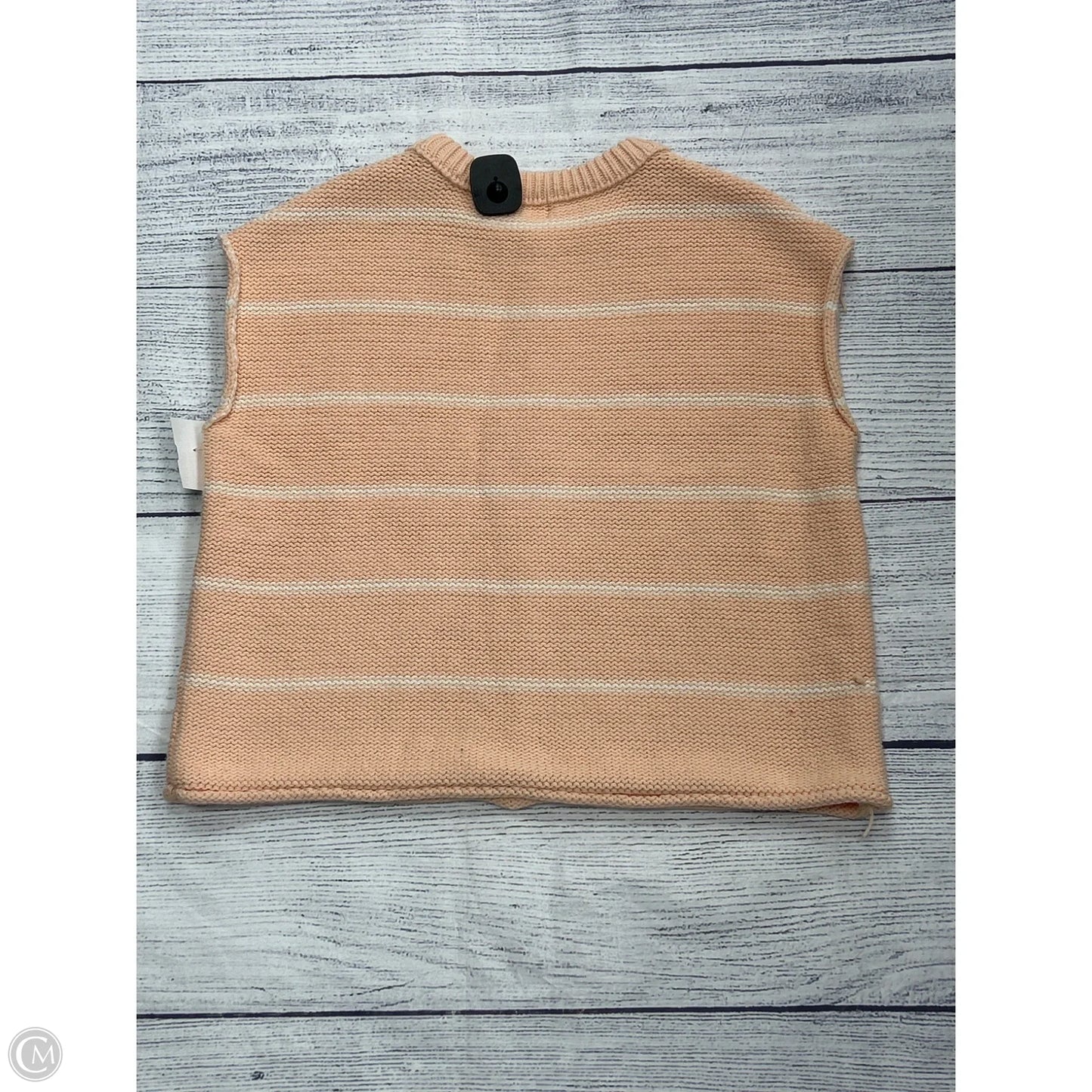 Sweater Short Sleeve By Universal Thread In Peach, Size: Xs
