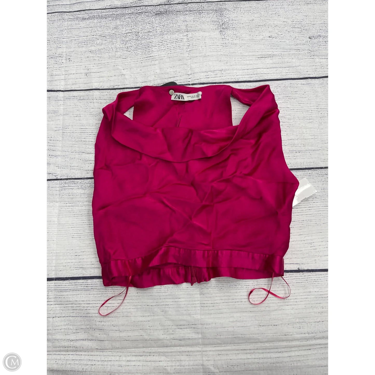 Tank Top By Zara In Pink, Size: M