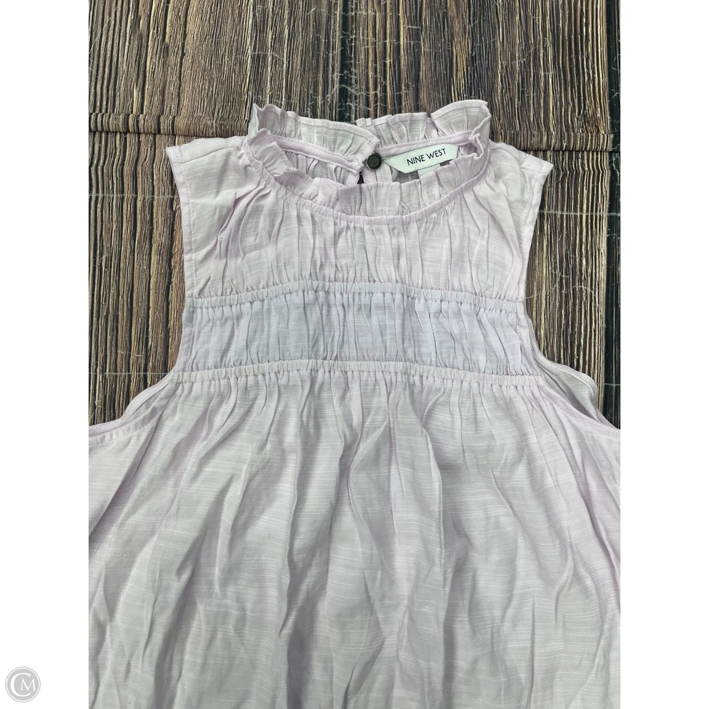 Tank Top By Nine West In Purple, Size: S