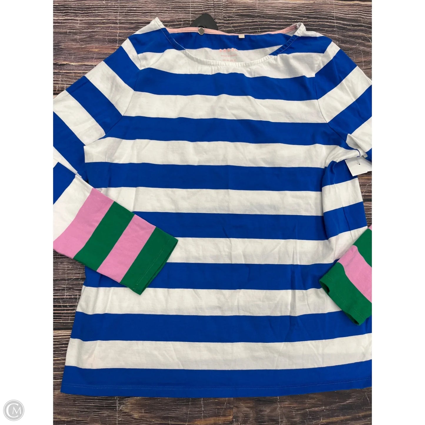 Top Long Sleeve Basic By Boden In Blue, Size: 12