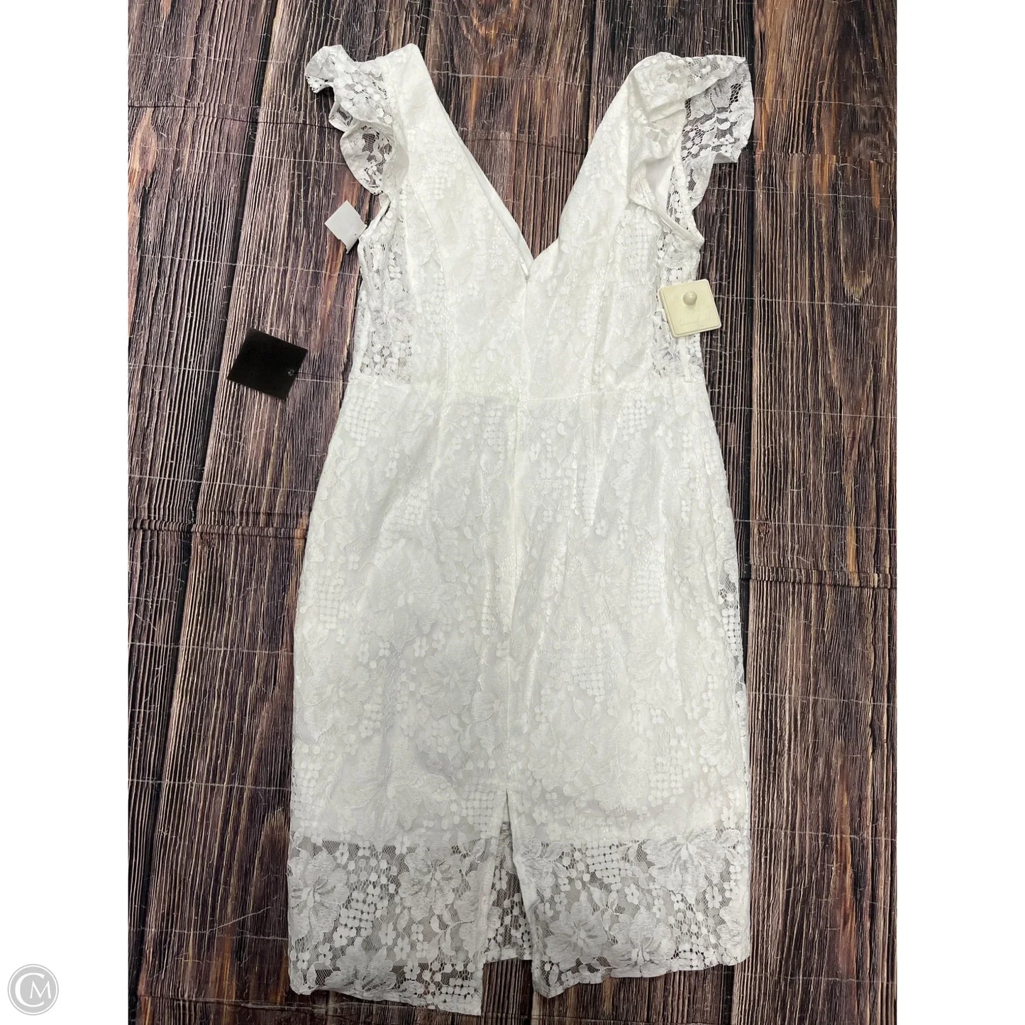 Dress Party Short By Clothes Mentor In White, Size: Xl