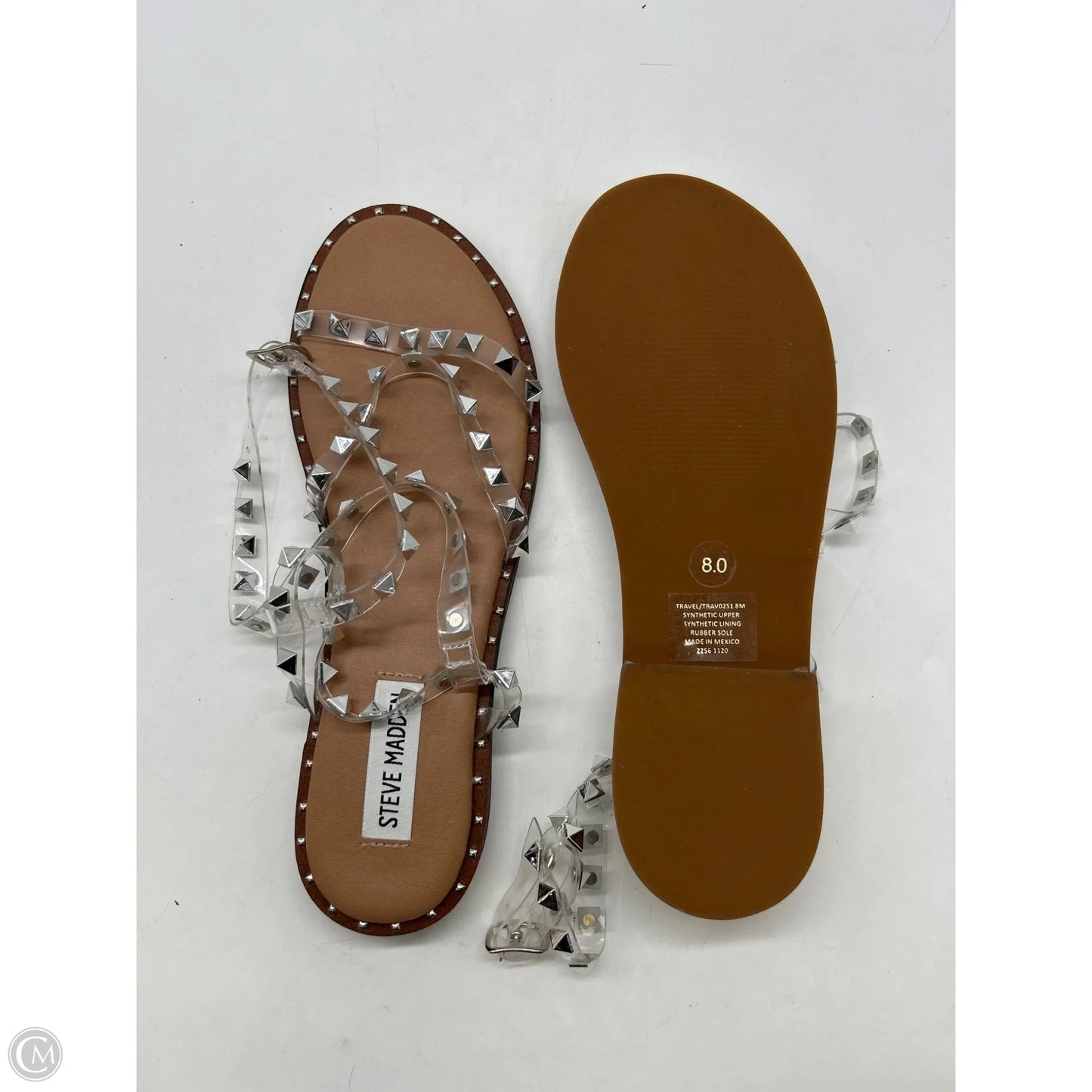 Sandals Flats By Steve Madden In Tan, Size: 8