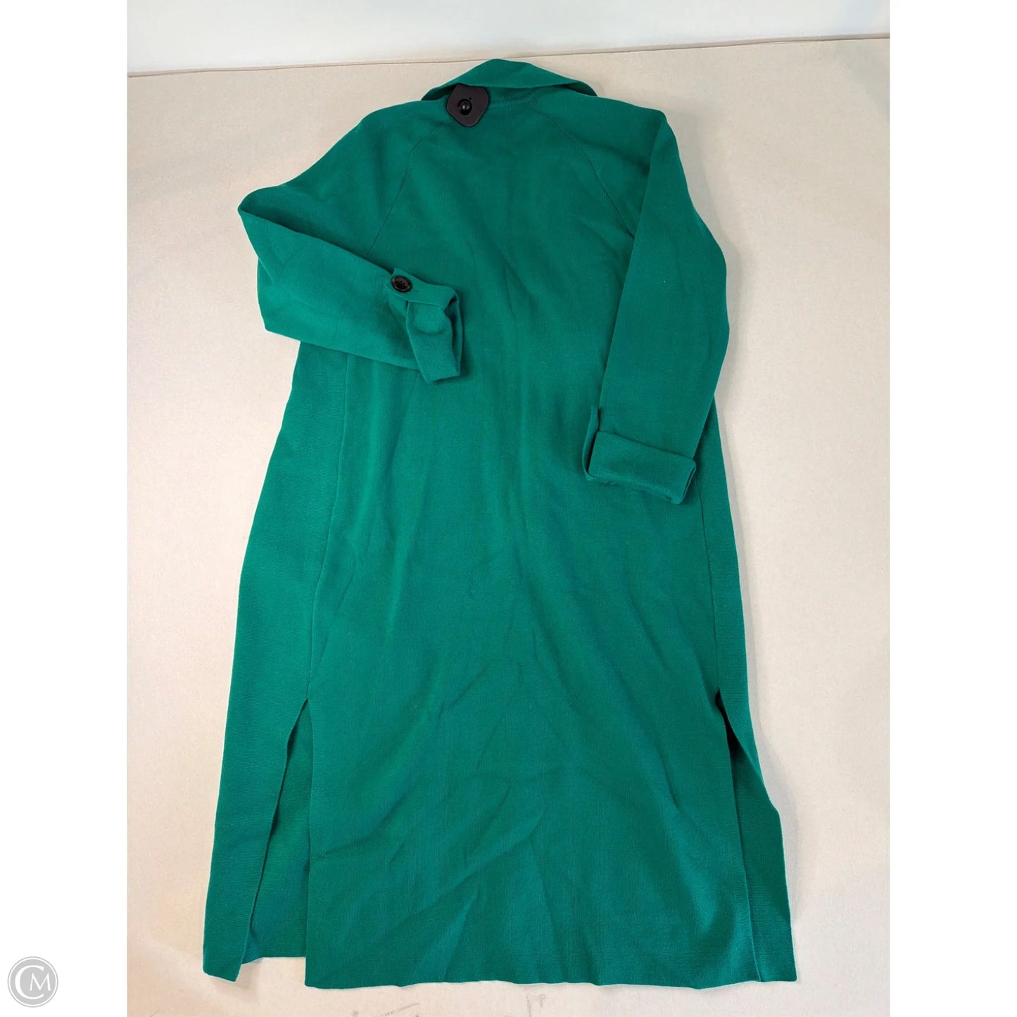 Sweater Cardigan By Ann Taylor In Green, Size: Xsp