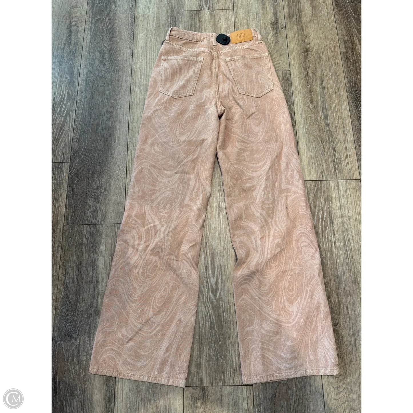 Jeans Wide Leg By Bdg In Brown, Size: 0