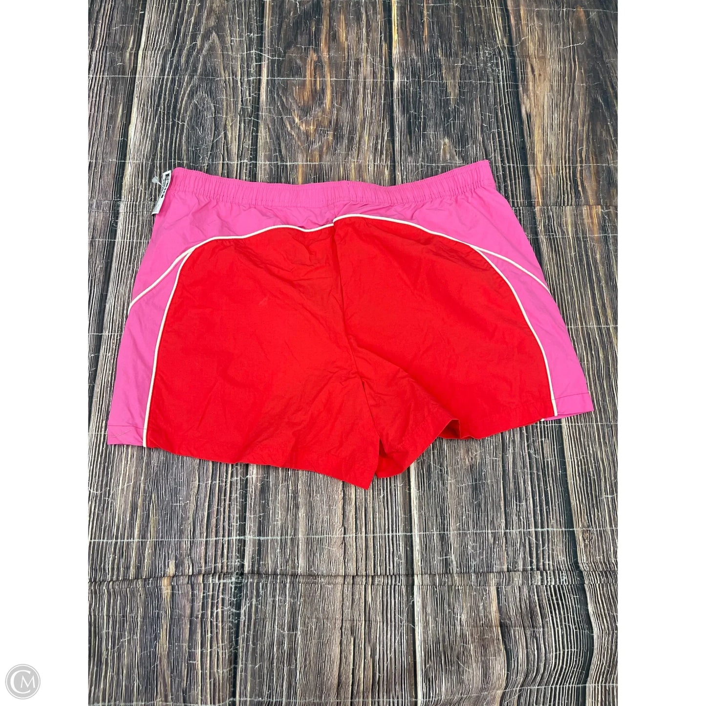Shorts By Bdg In Pink & Red, Size: Xl