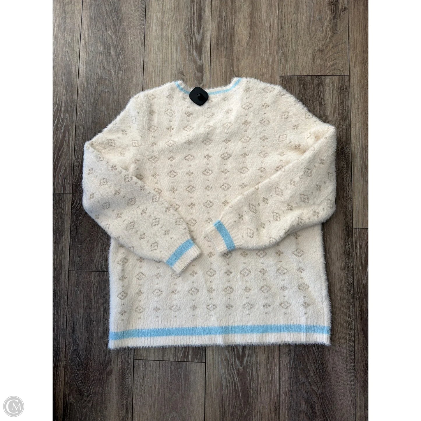 Sweater By Torrid In White, Size: L